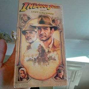 RARE Sealed VHS tape Indiana Jones and the Last Crusade vintage
